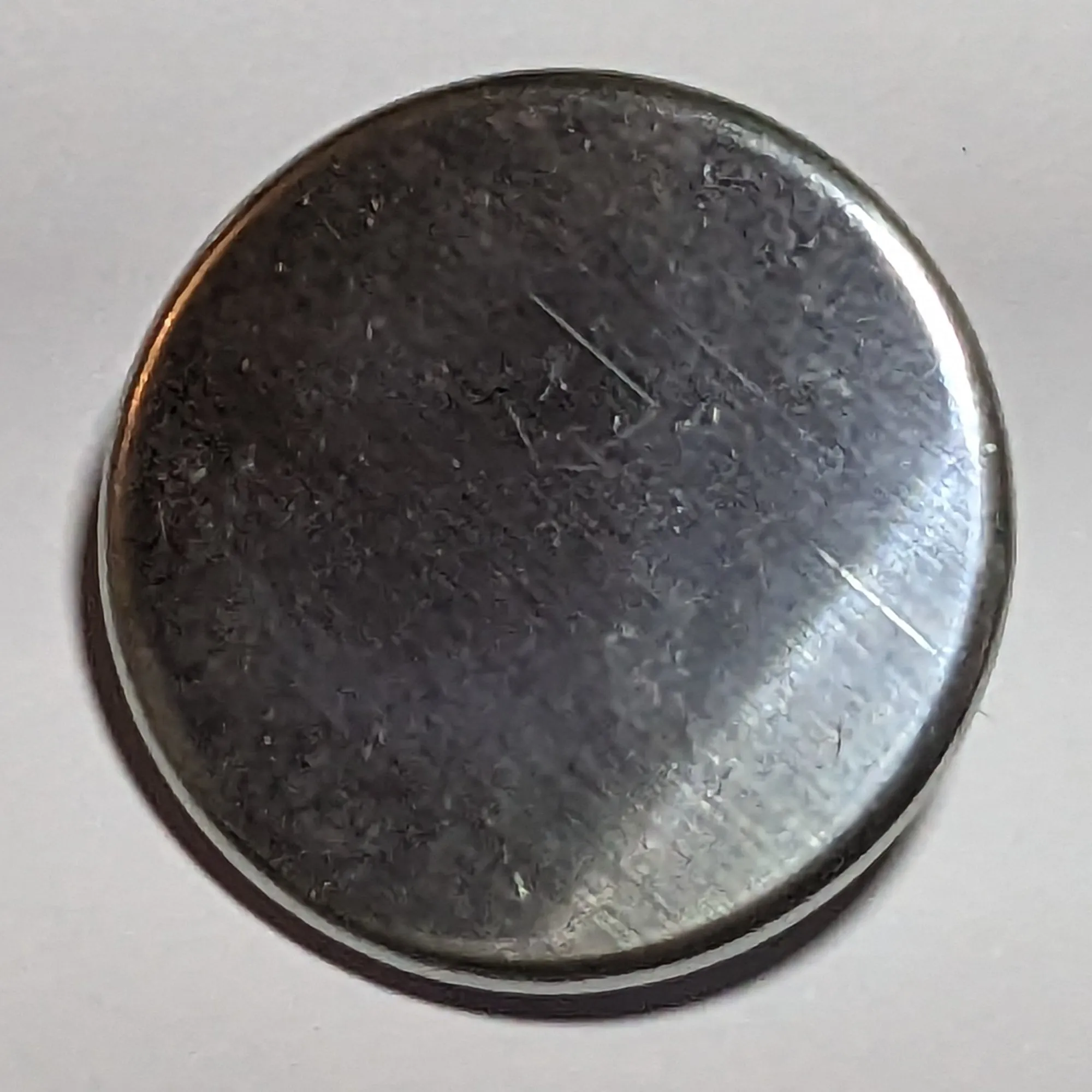 20mm Silver Metal Shank Buttons