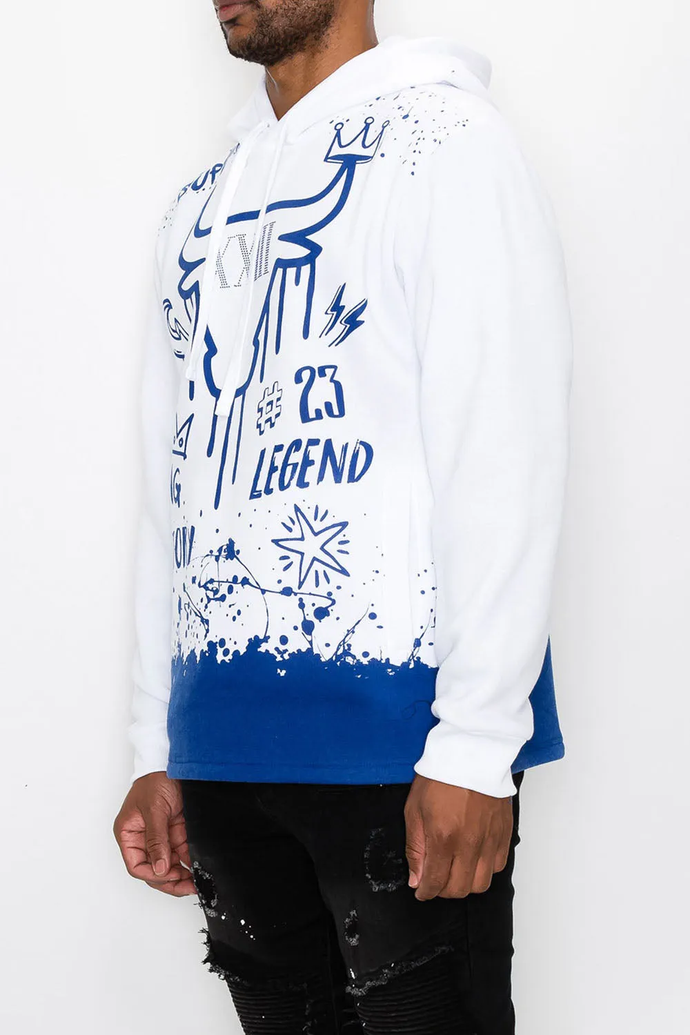 23 Legend Graffiti Pullover Hoodie