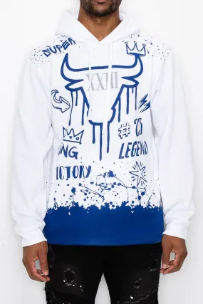 23 Legend Graffiti Pullover Hoodie