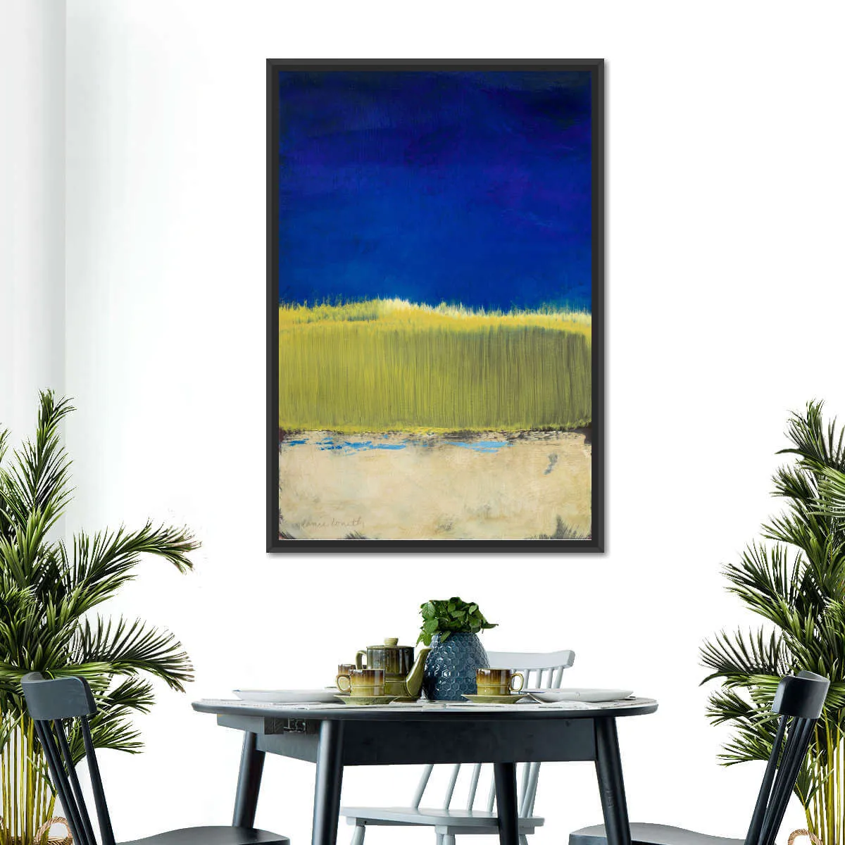 A Blue Lagoon I Wall Art