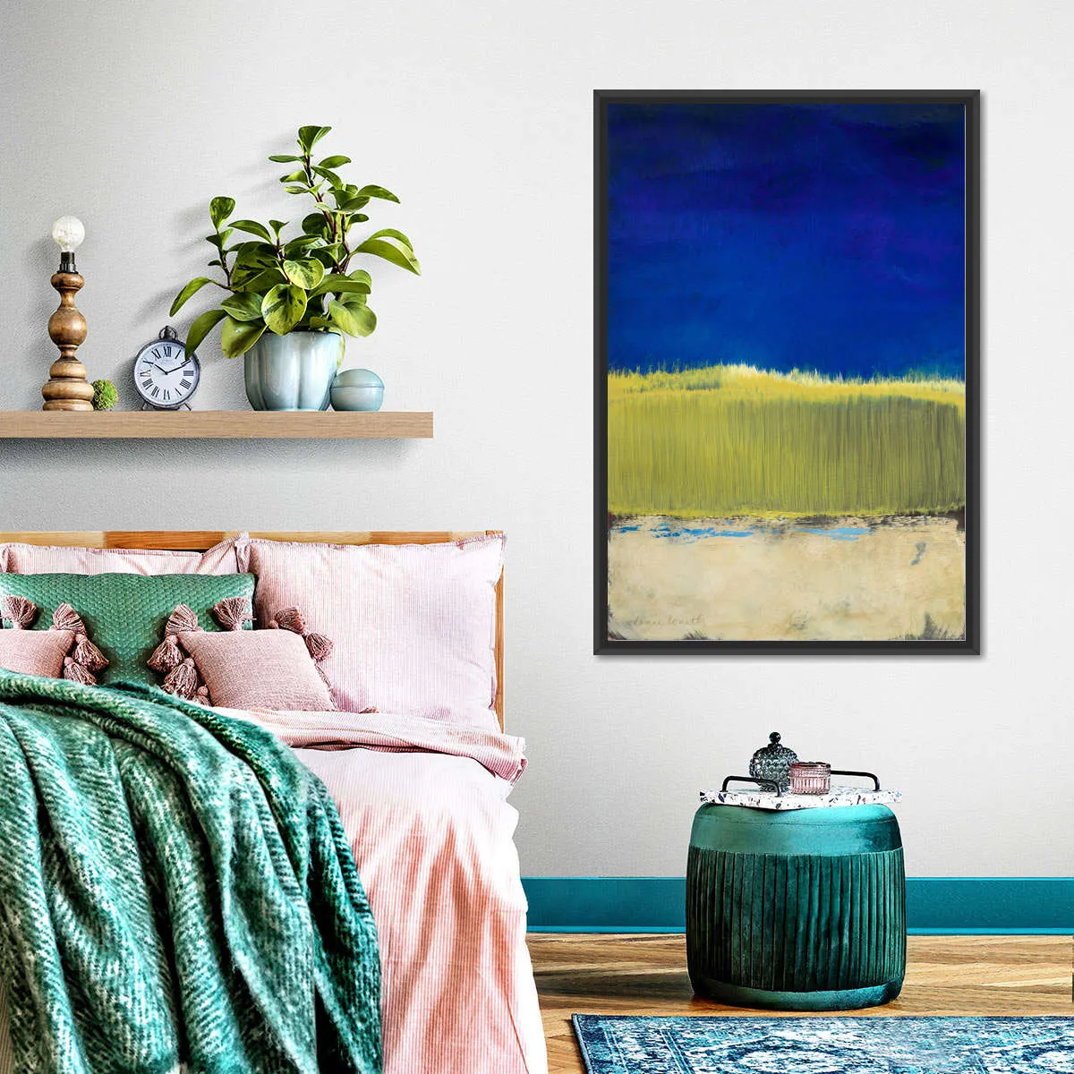 A Blue Lagoon I Wall Art