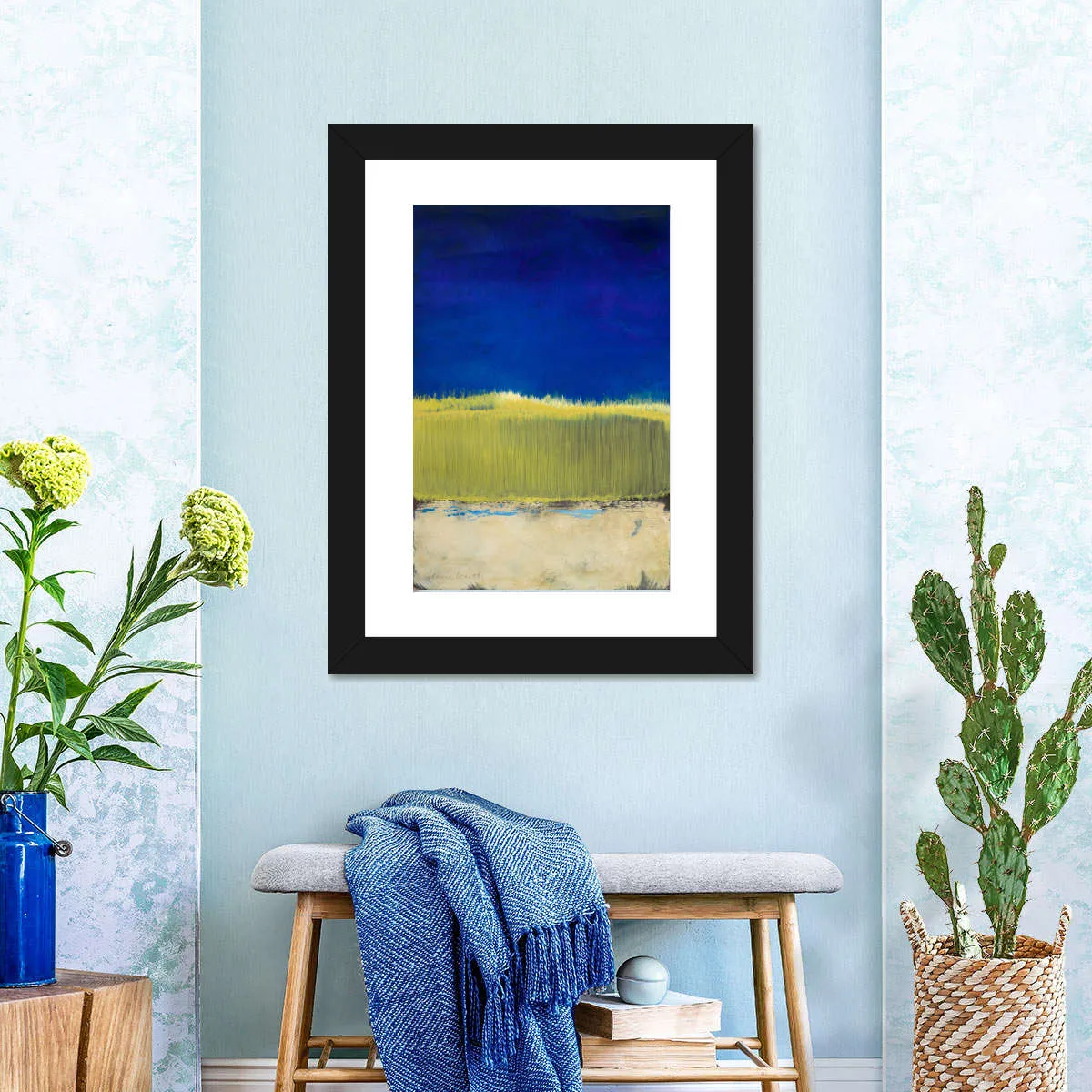 A Blue Lagoon I Wall Art