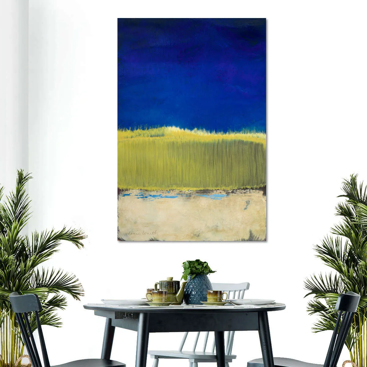 A Blue Lagoon I Wall Art