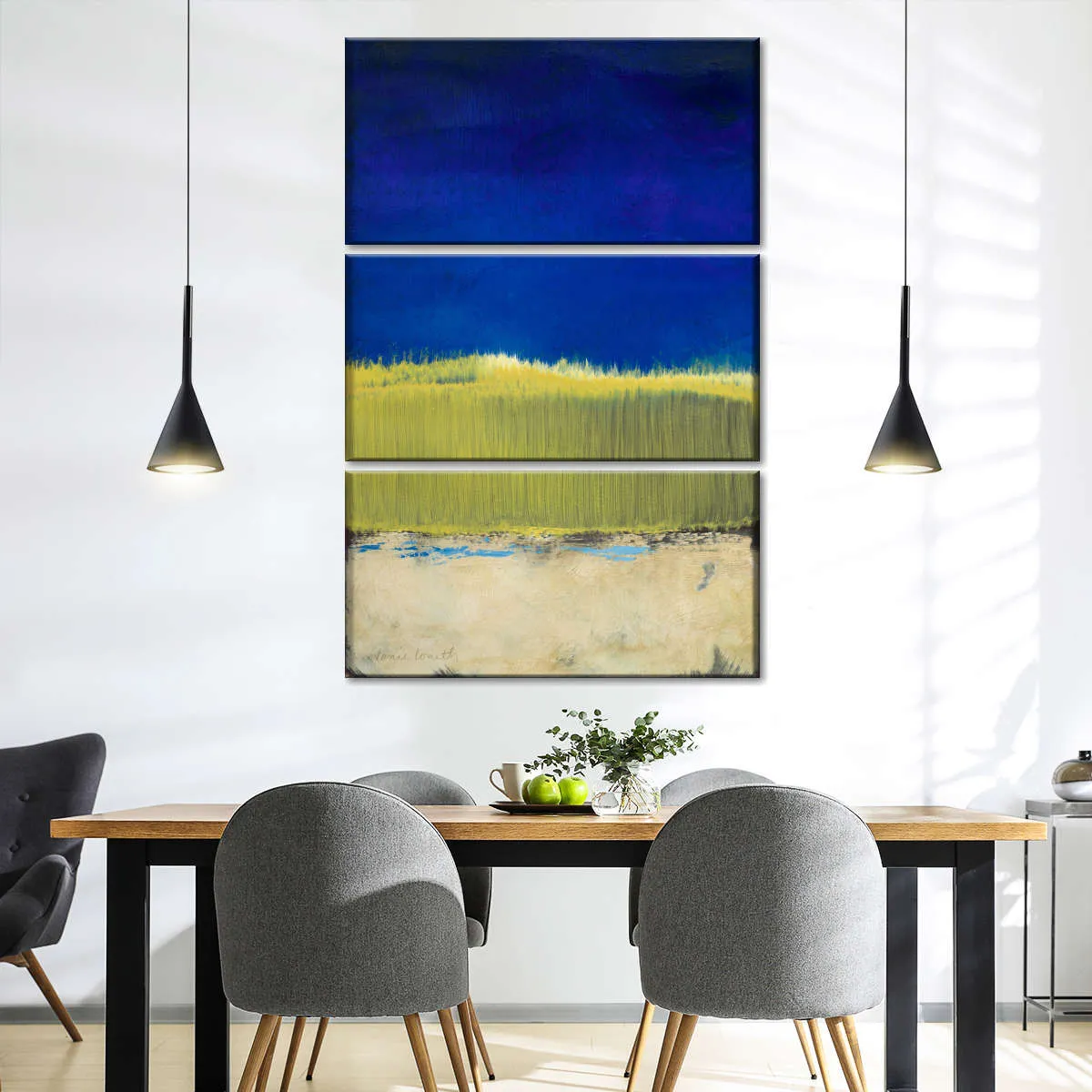 A Blue Lagoon I Wall Art