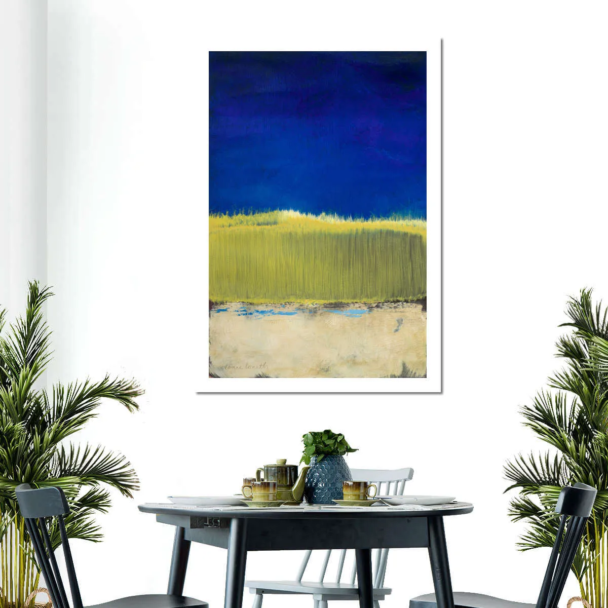 A Blue Lagoon I Wall Art