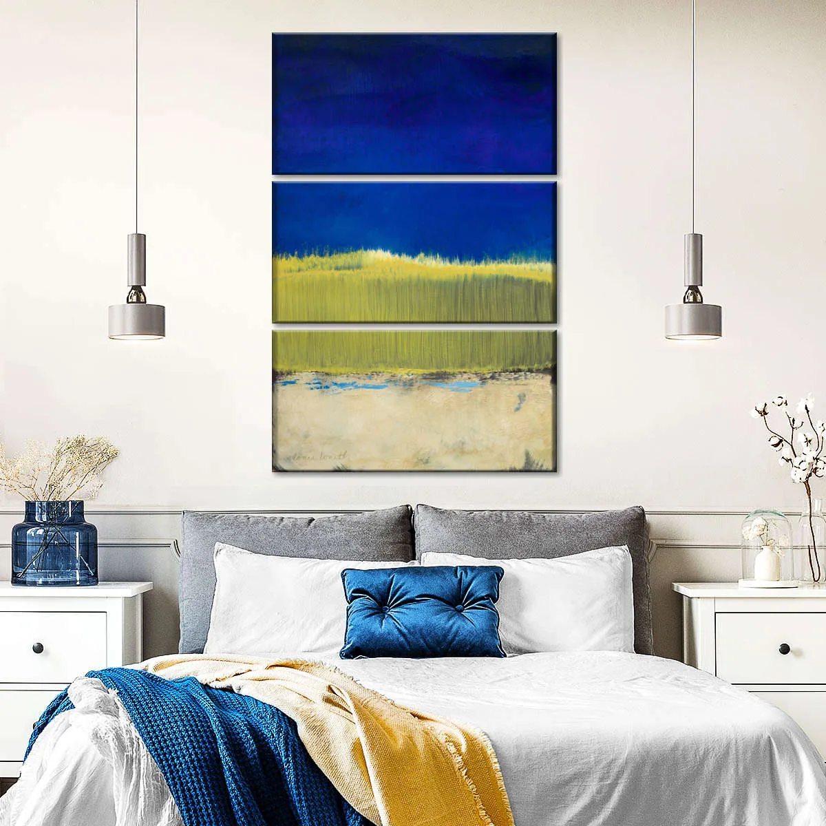 A Blue Lagoon I Wall Art