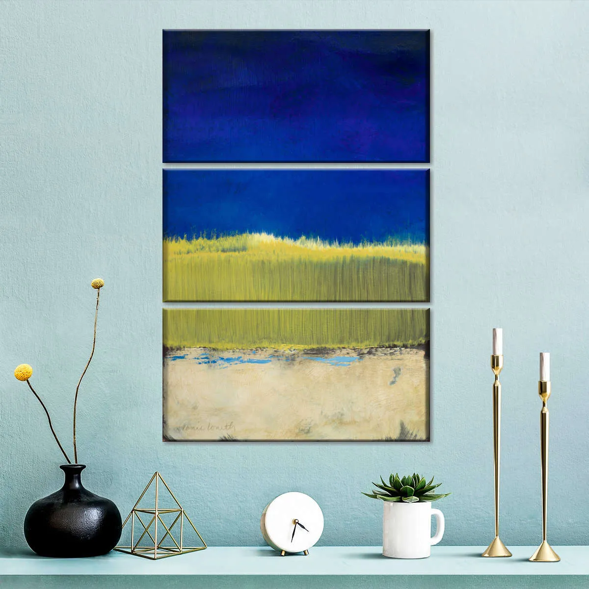 A Blue Lagoon I Wall Art