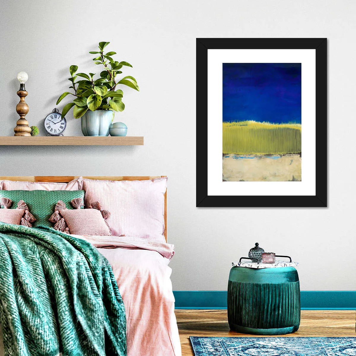 A Blue Lagoon I Wall Art