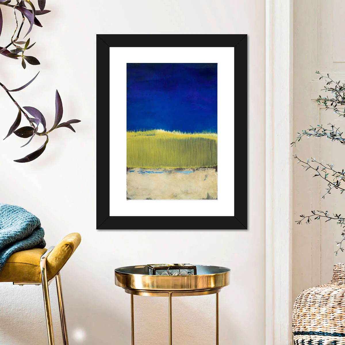 A Blue Lagoon I Wall Art