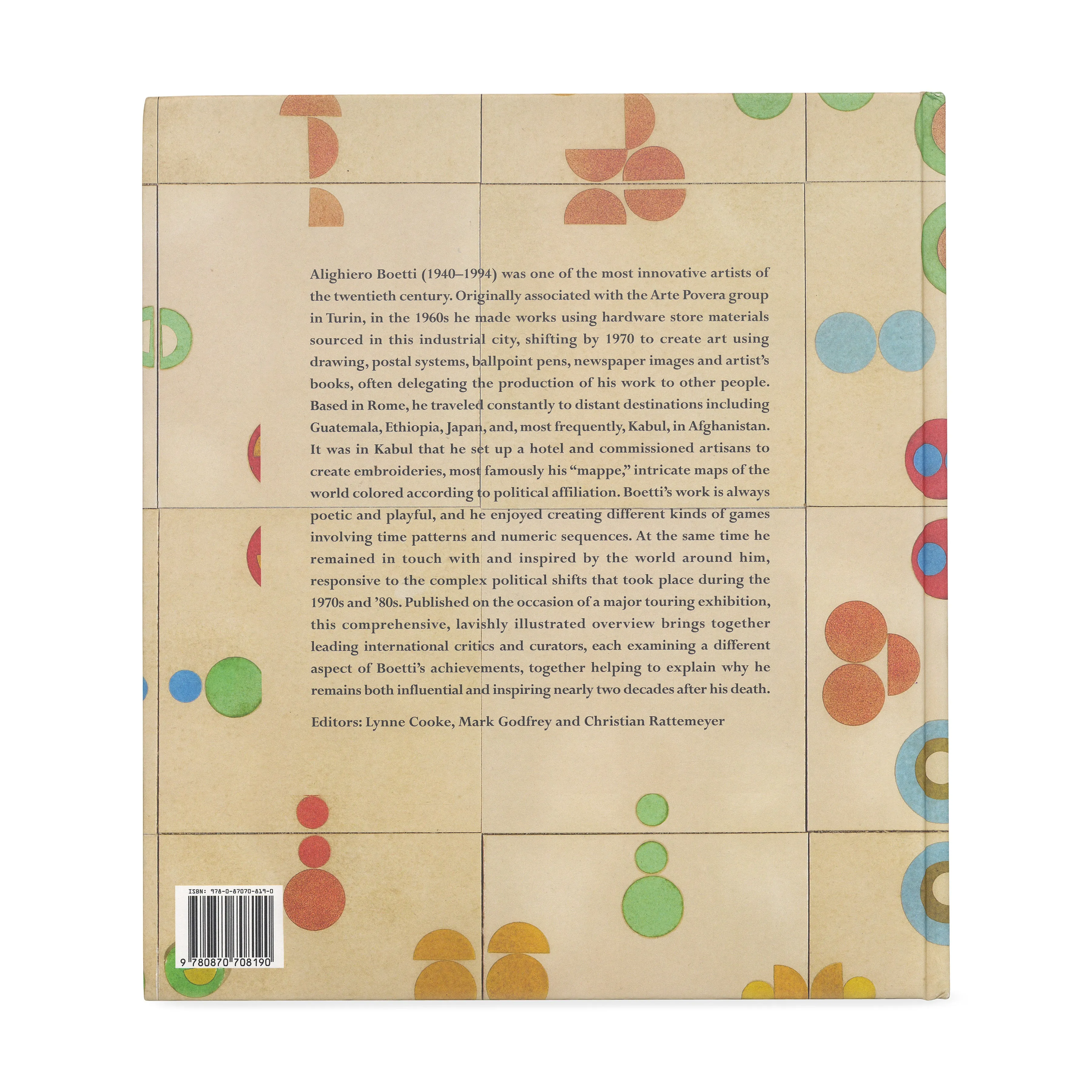 Alighiero Boetti: Game Plan - Hardcover