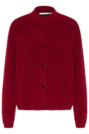 Alphagz Short Cardigan - Haute Red Melange