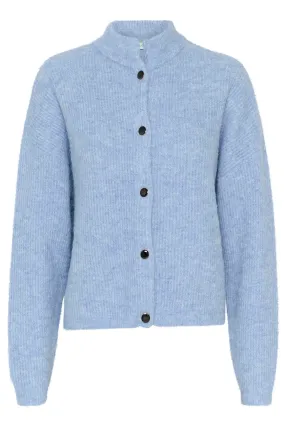 AlphaGZ Short Cardigan - Illution Blue Melange