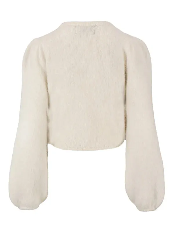 Amelia Chunky Cardigan - Bright White