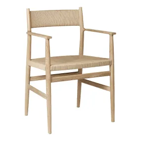 Arv Dining Armchair - Paper Cord Seat