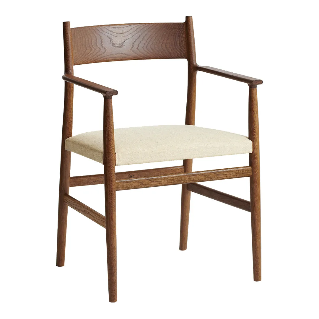 Arv Dining Armchair - Seat Upholstered