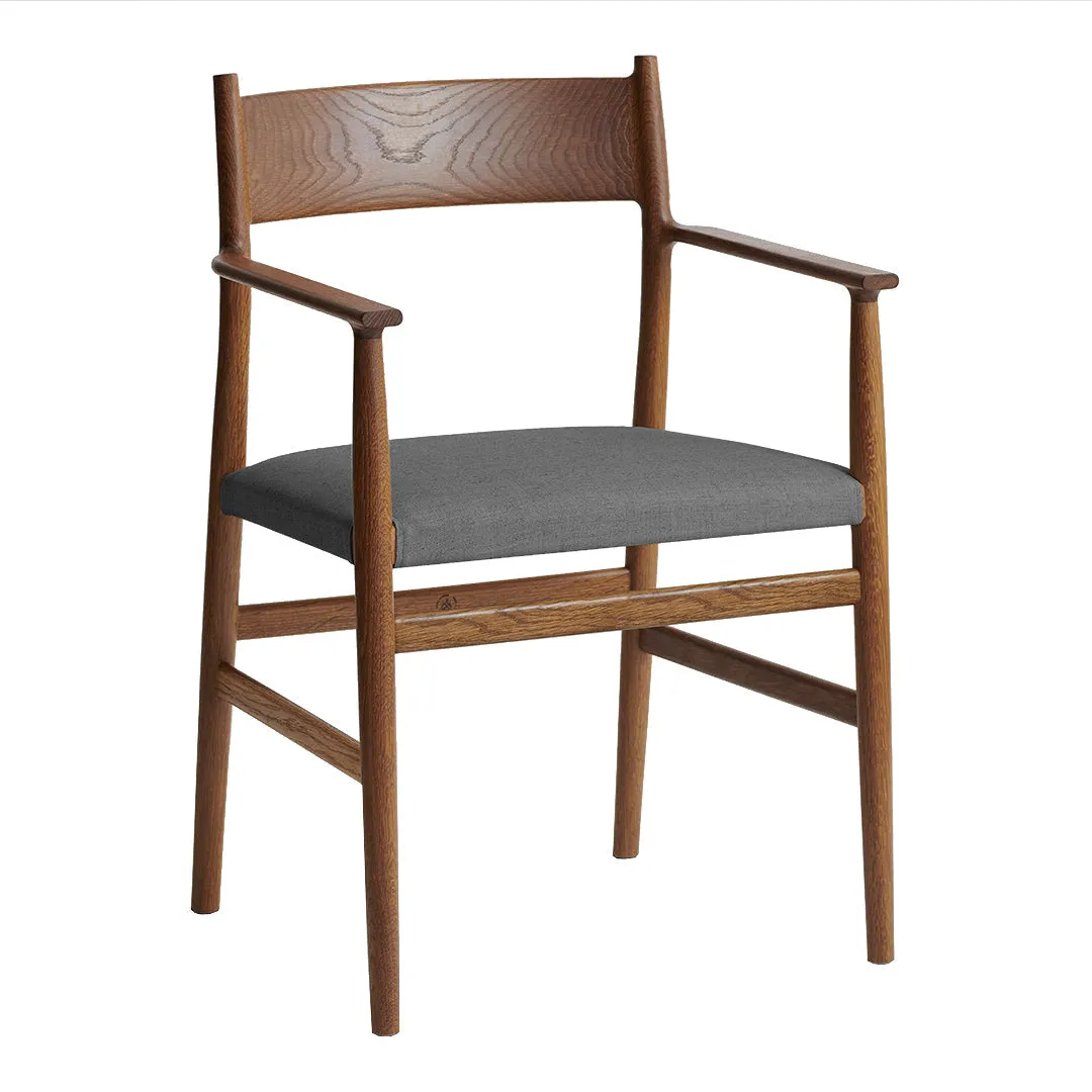 Arv Dining Armchair - Seat Upholstered