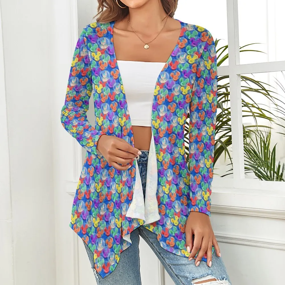 Balloon Collector Women's Short Cardigan