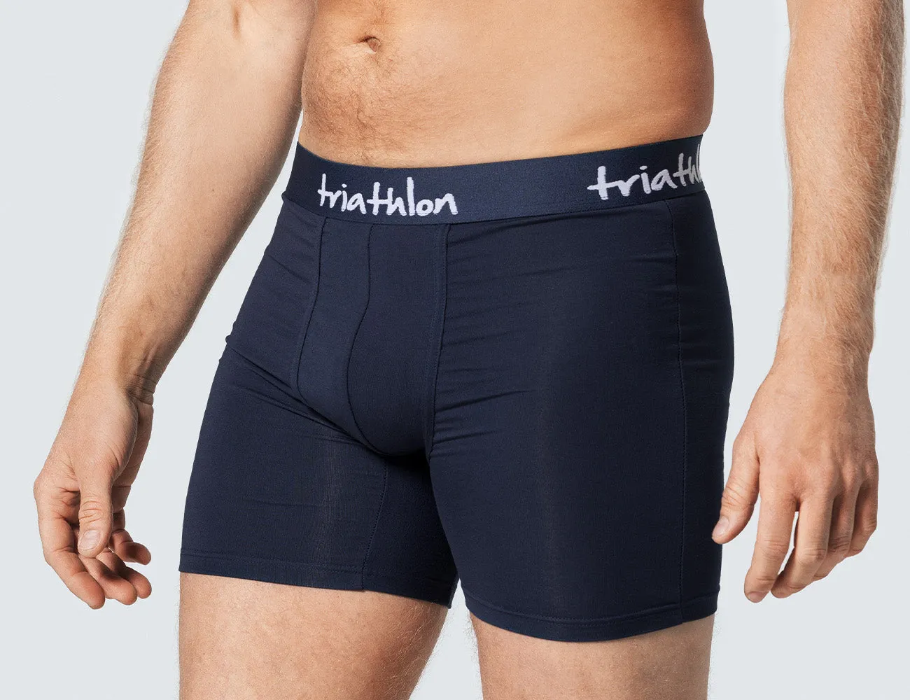 Bambus boxer shorts navy pakke (3 stk)