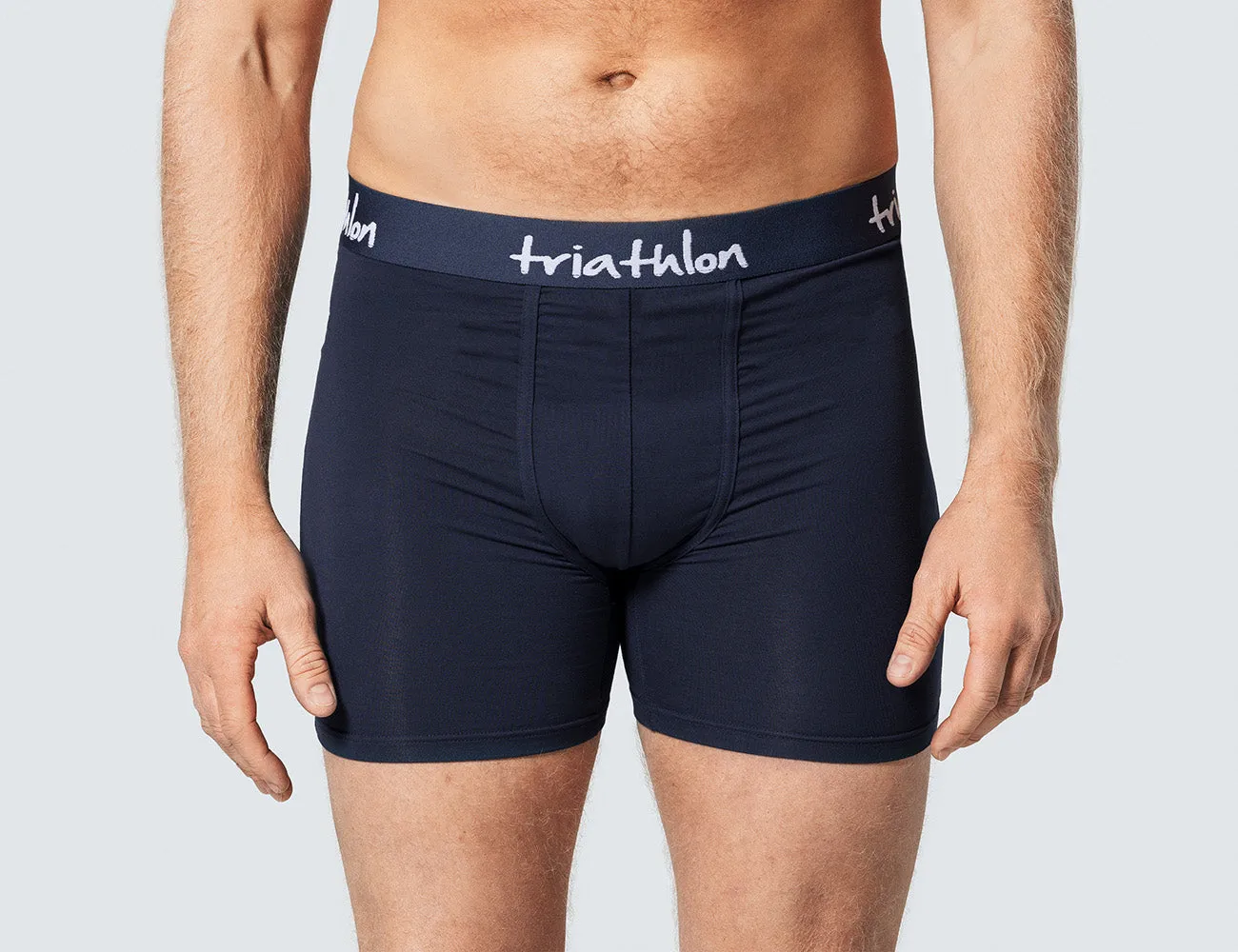 Bambus boxer shorts navy pakke (3 stk)