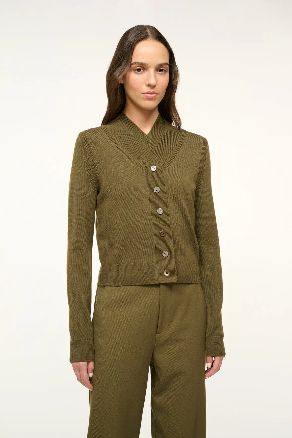 BAXTER CARDIGAN | SERGEANT GREEN