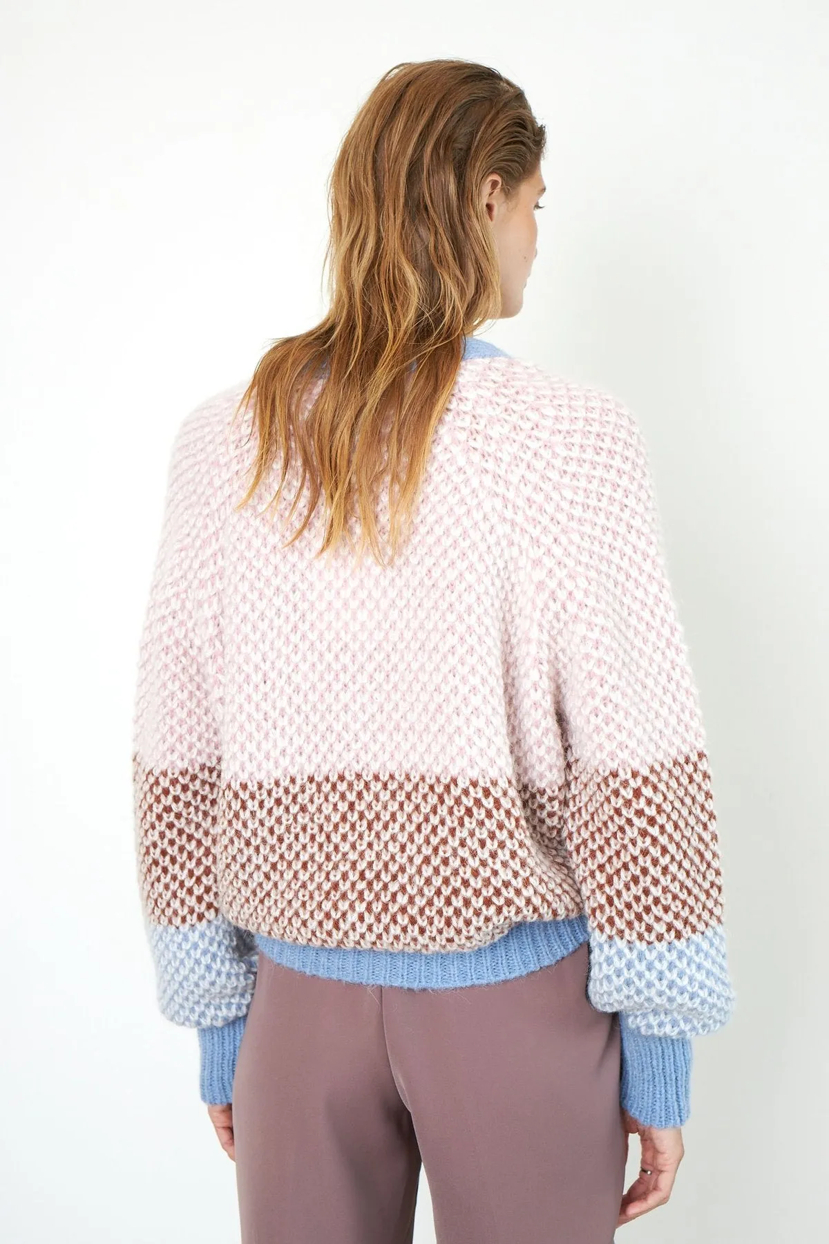 Berthe Knit Cardigan - Light Mahogany