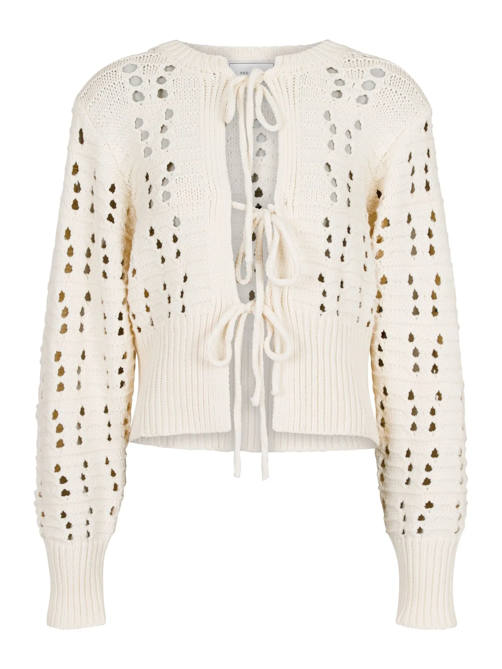 Bethie Knit Cardigan - Creme