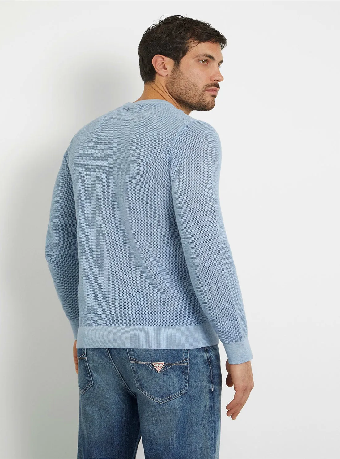 Blue Casey Knit Jumper