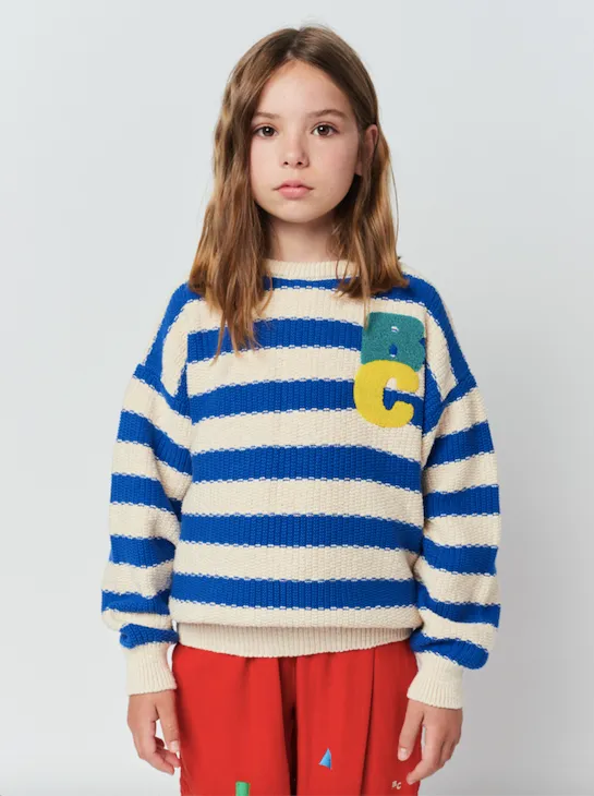 Bobo Choses Blue Stripes Jumper