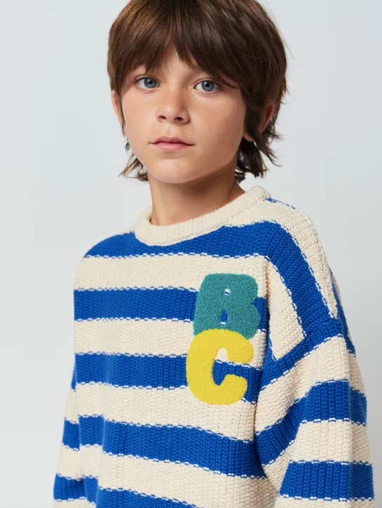 Bobo Choses Blue Stripes Jumper