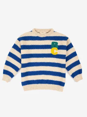 Bobo Choses Blue Stripes Jumper