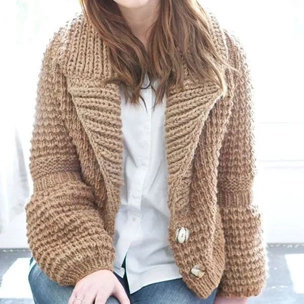 Bramble Cardigan Knitting Pattern