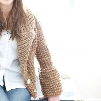 Bramble Cardigan Knitting Pattern