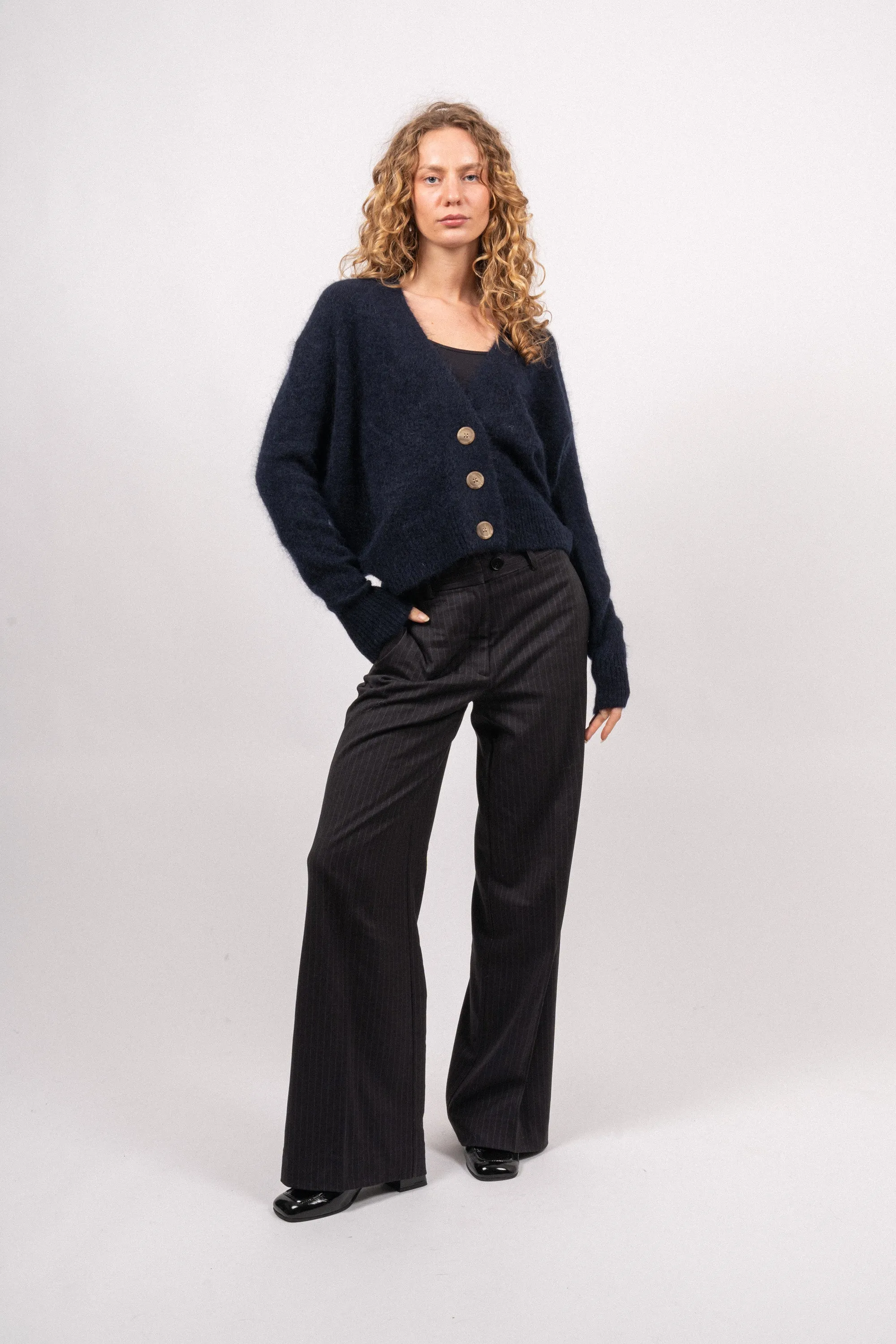 Brookline Knit Cardigan - Eclipse