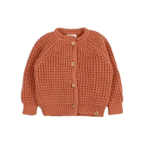 Buho Terracota Bb Soft Knit Cardigan