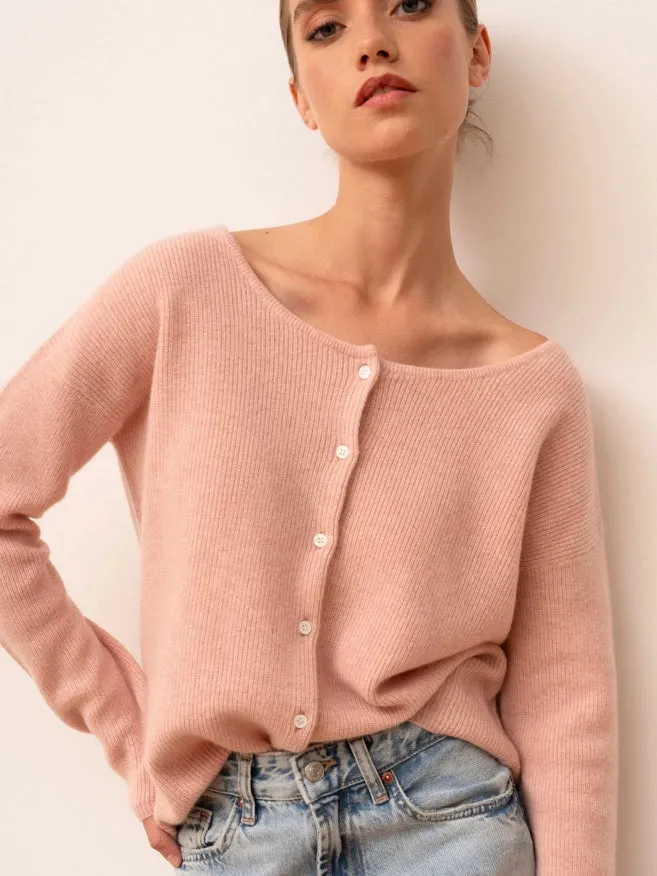 Camille Cardigan Pink