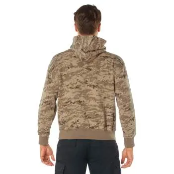 Camo Pullover Hooded Sweatshirt