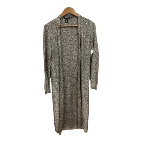 Cardigan By White House Black Market In Silver, Size: S