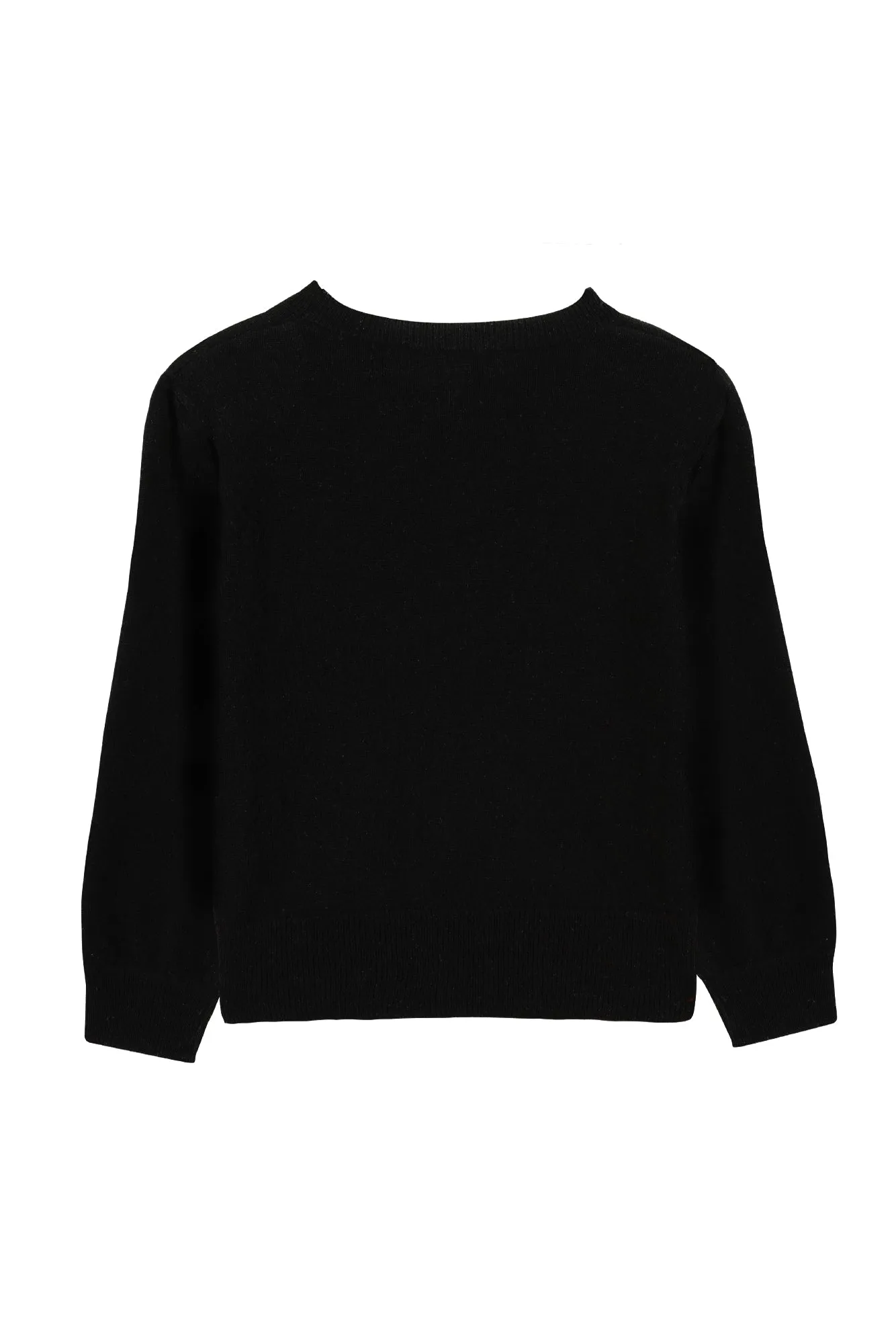 Cardigan - Noir laine