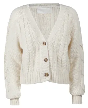 Carla Cardigan - White