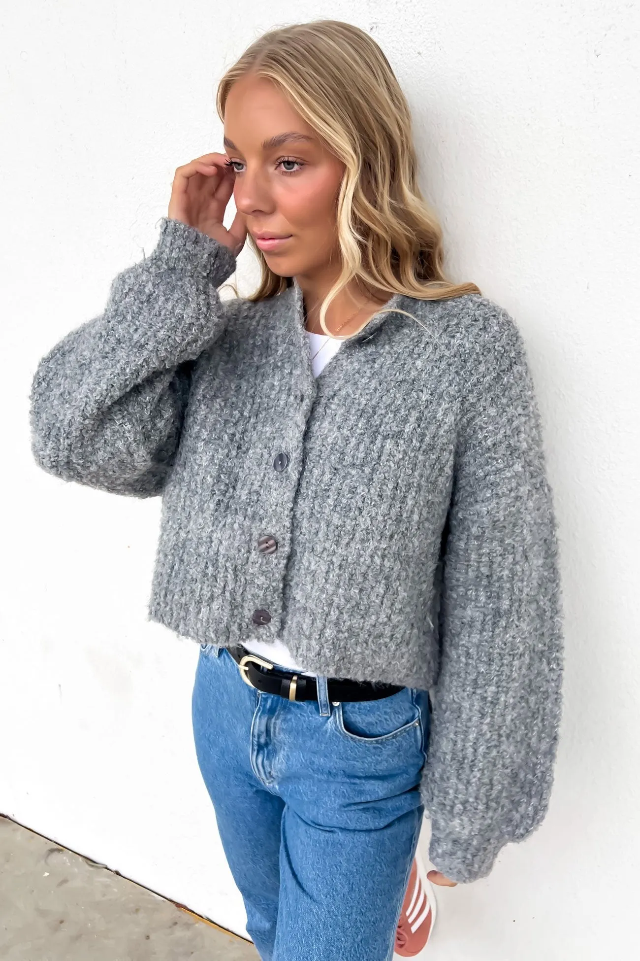 Carrie Cardigan Grey