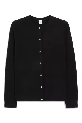 Cashmere Crew Neck Cardigan