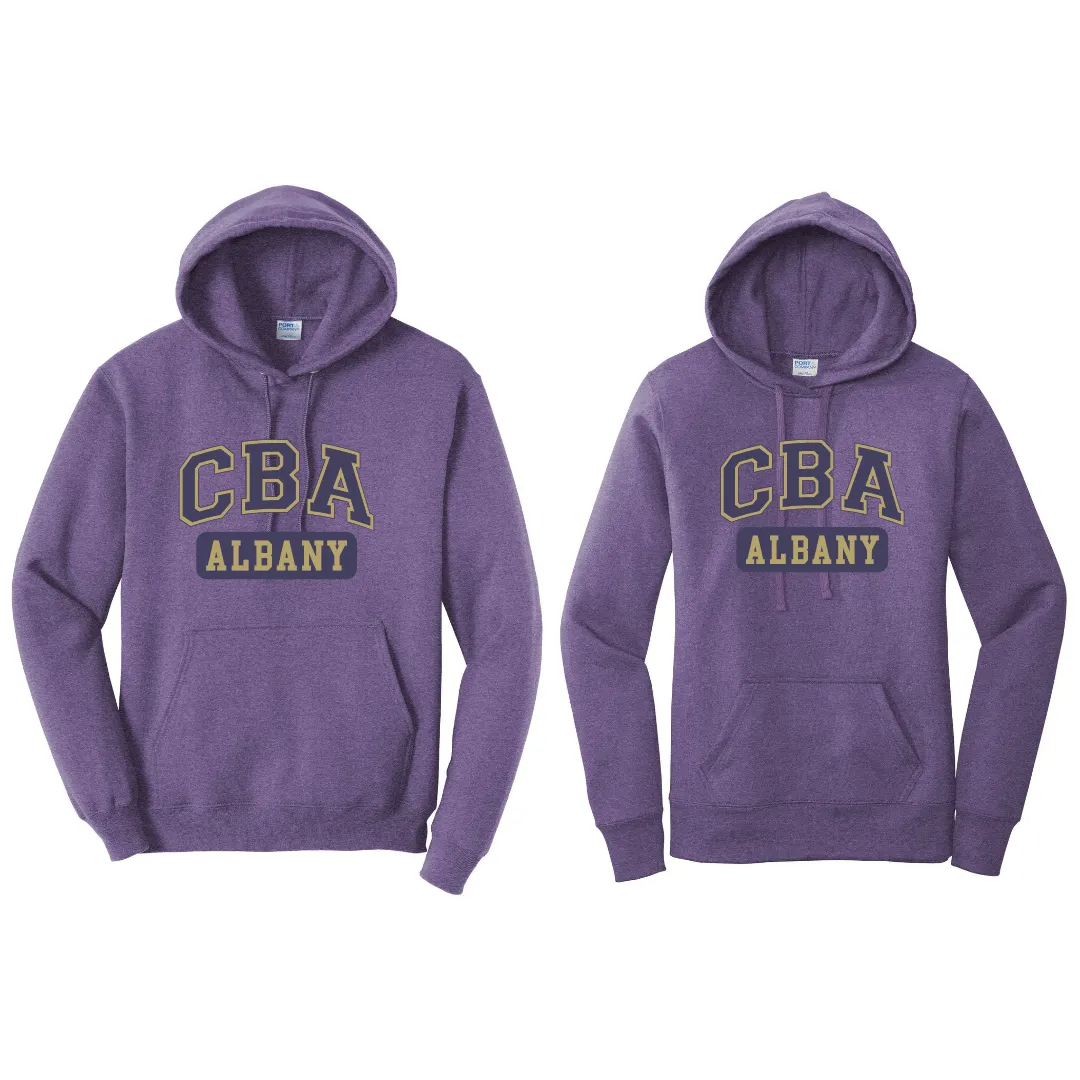 CBA- Core Fleece Pullover Hooded Sweatshirt, Adult & Ladies