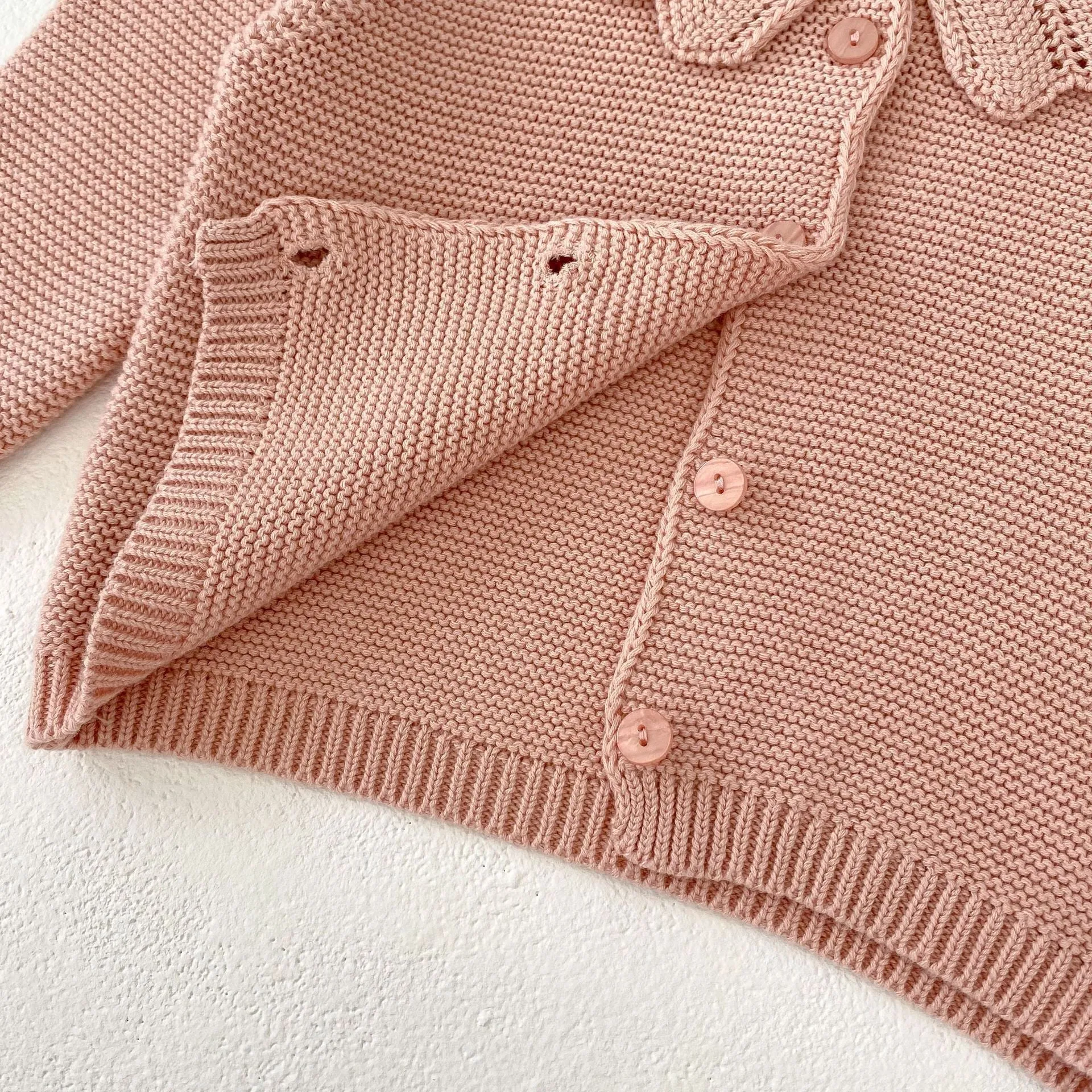 Children's Cotton Knitted Cardigan