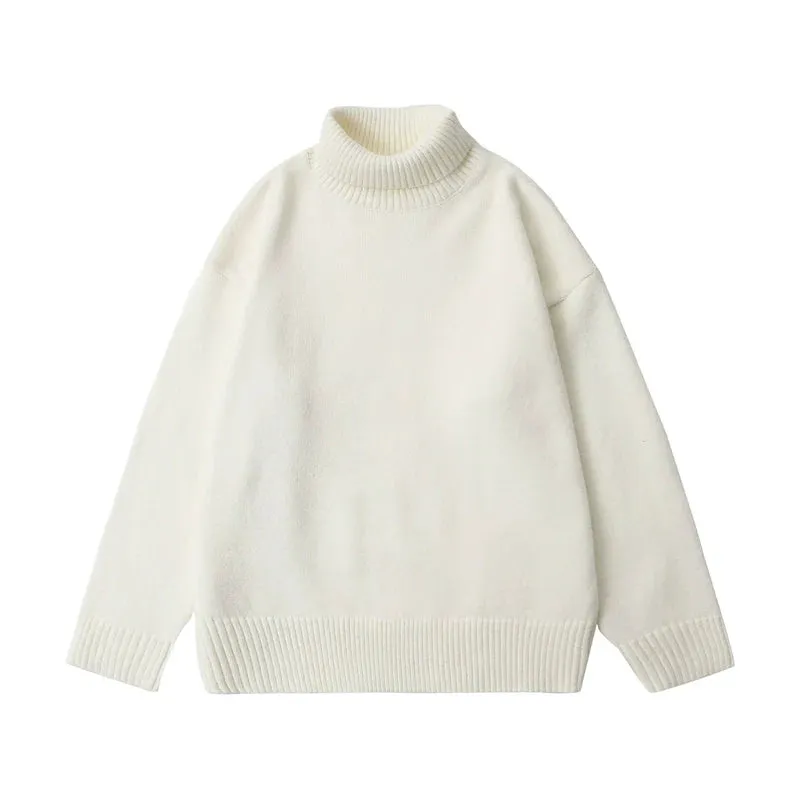 Classic Turtleneck Knit Sweater