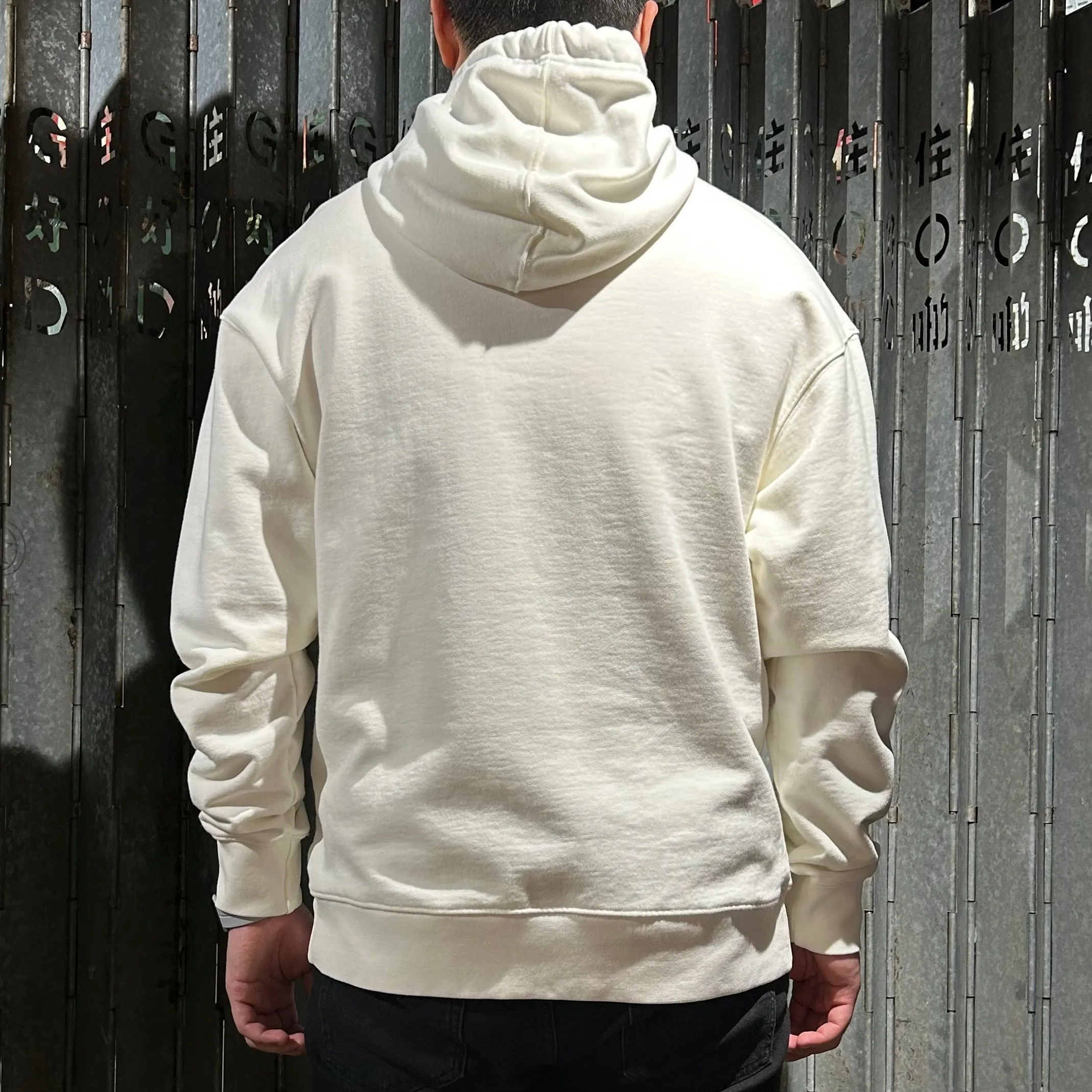 Confuciusly Pullover Hoodie, White