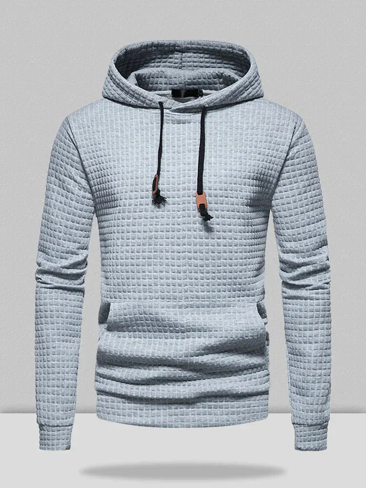 Coofandy pullover jacquard hoodie