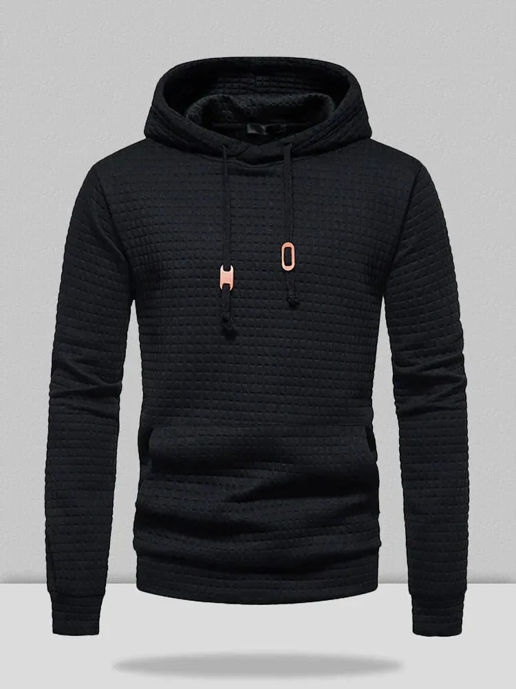 Coofandy pullover jacquard hoodie