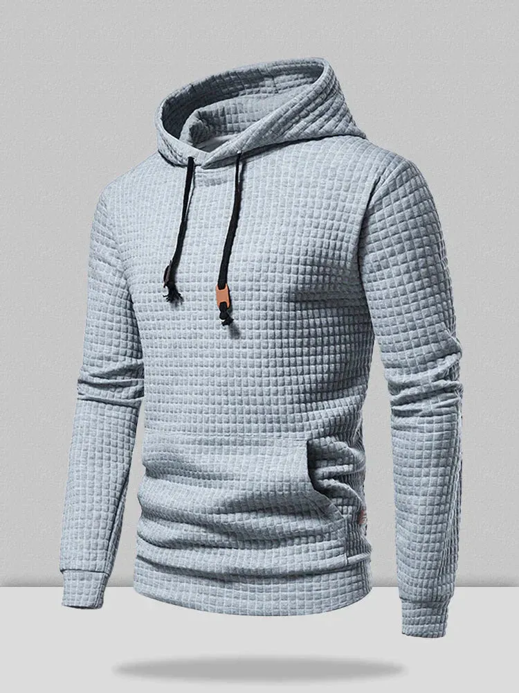 Coofandy pullover jacquard hoodie