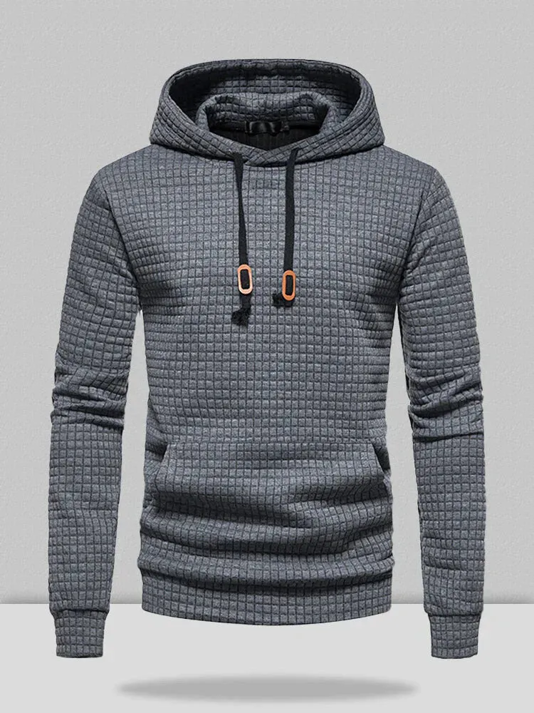 Coofandy pullover jacquard hoodie