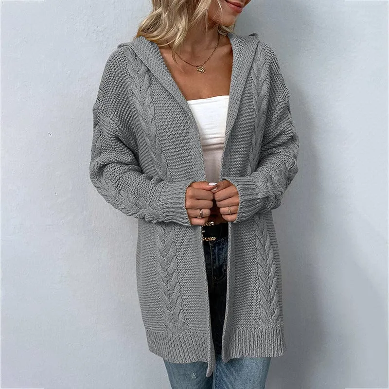 Corisande Long Knitted Cardigan